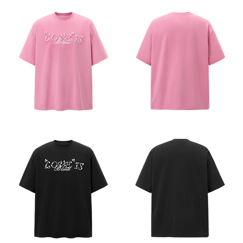 Unisex Pink & Black T-Shirt Options