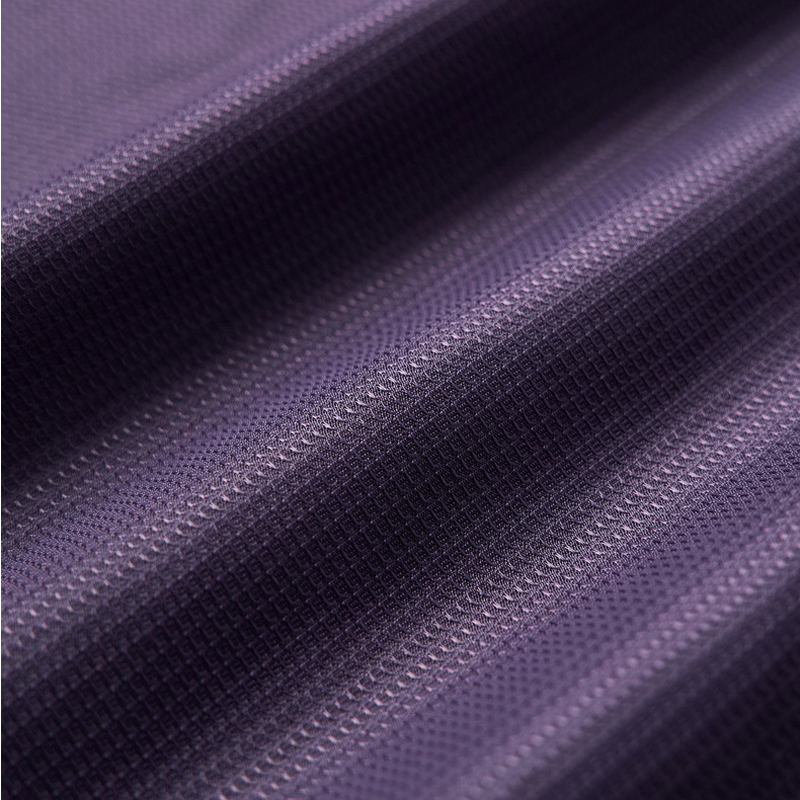 2026 Zoned Cooling Sports T-Shirt Purple Fabric Detail, 100% Cotton Cool Touch Breathable Material