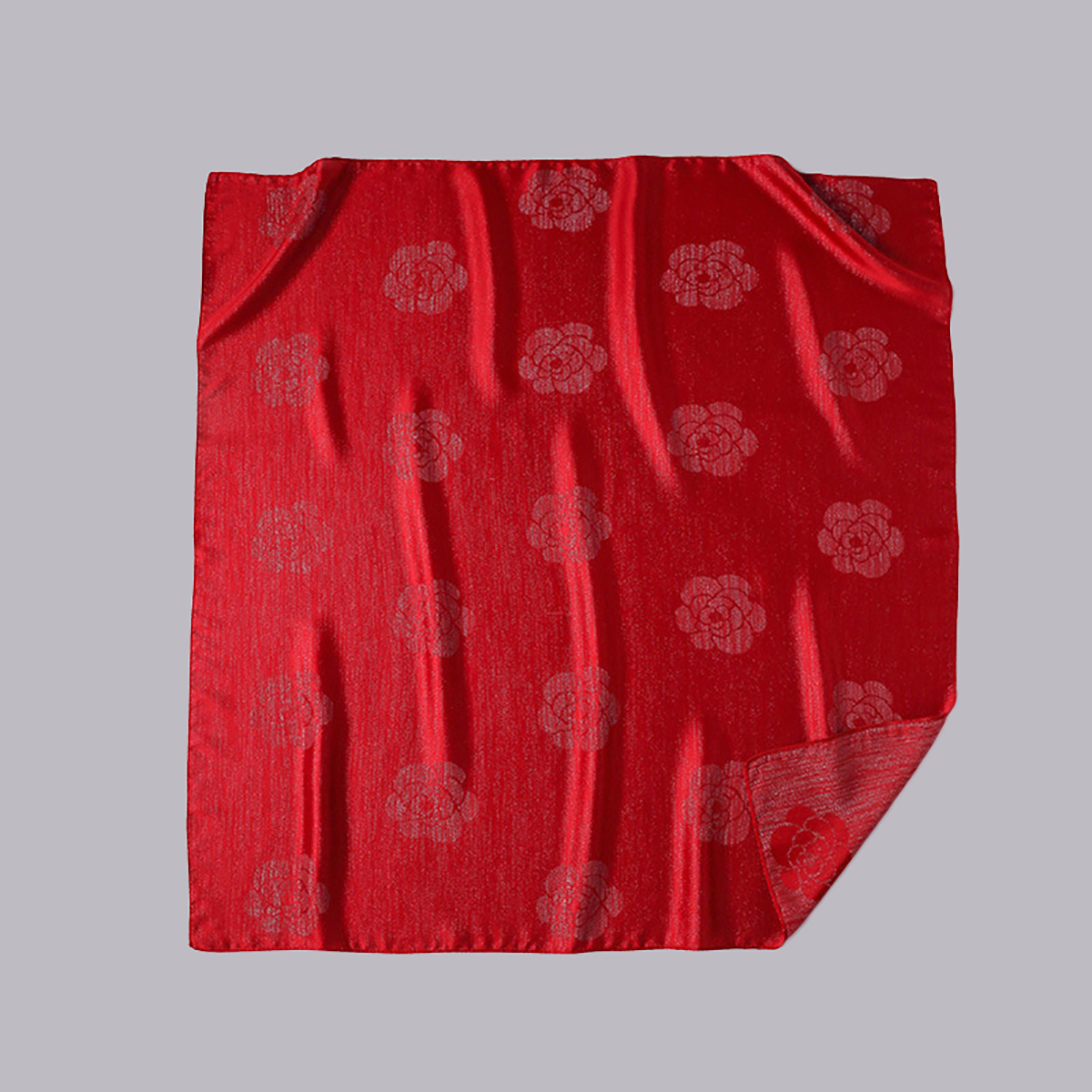 Scarf Satin Fabric Display