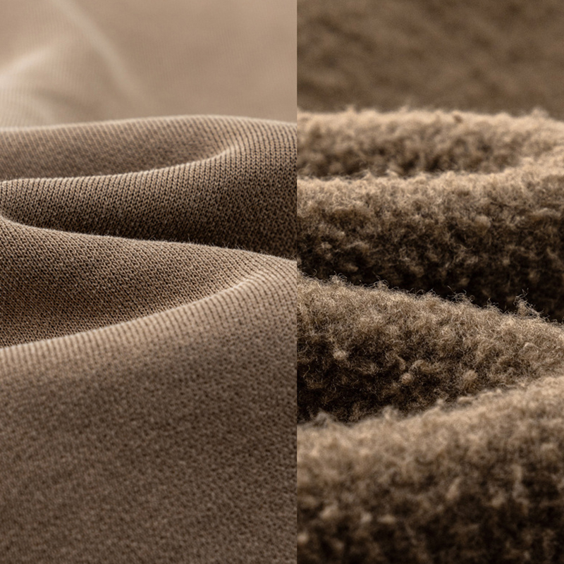 Heavyweight Fleece Fabric Detail