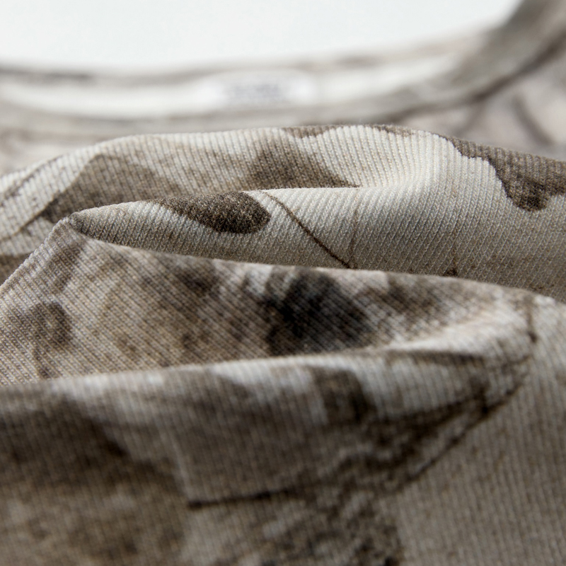Branch Camo Tank Top Fabric Texture Close-up