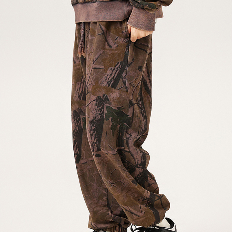 Men's Forest Camo Jogger Pants OEM ODM