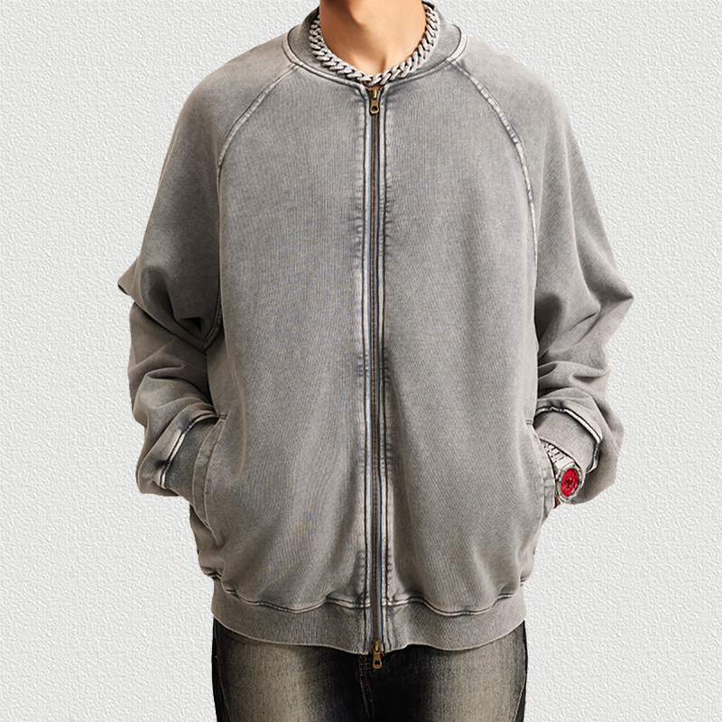Vintage Washed Gray Jacket