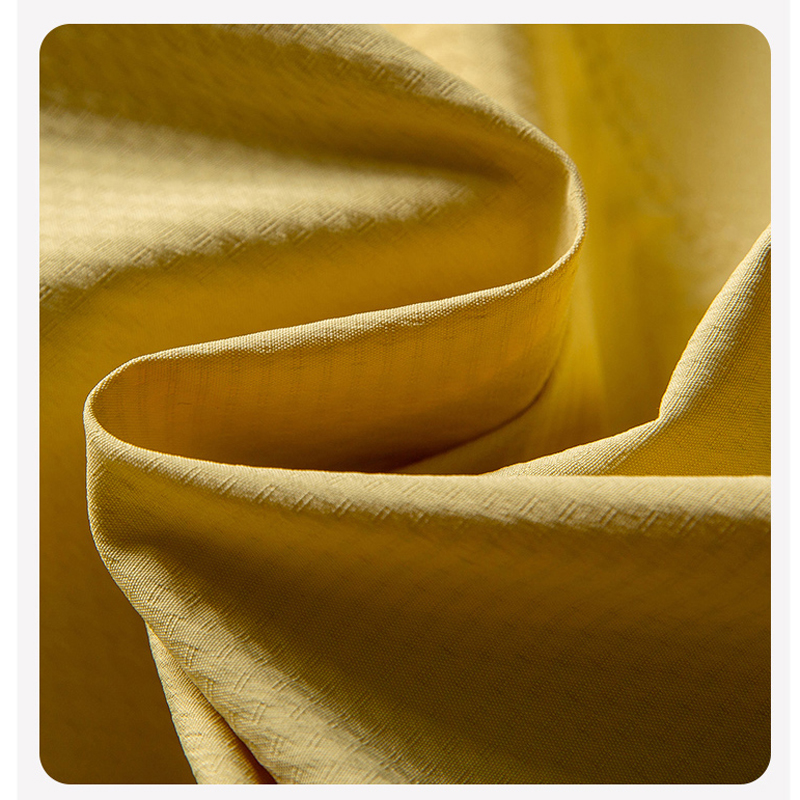 Yellow fabric texture