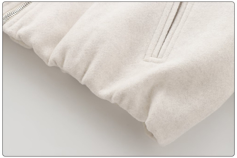 Hem Detail of Pilot Jacket