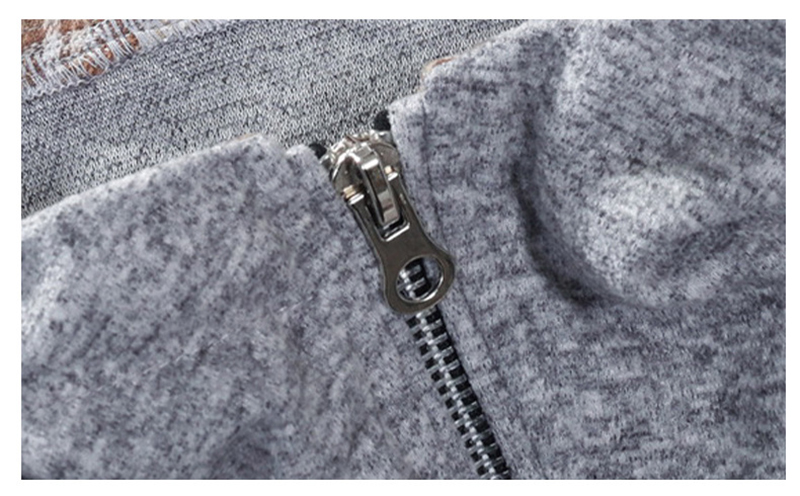 Half Zip Zipper Detail of Couple Hoodie Tracksuit