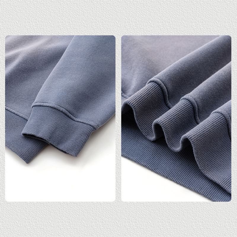 Sweatshirt Cuff & Hem Detail