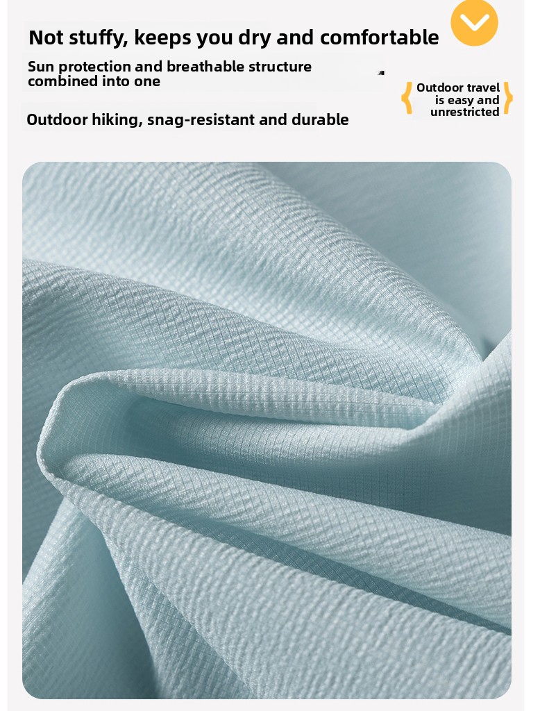 Light Blue Windbreaker Fabric Texture