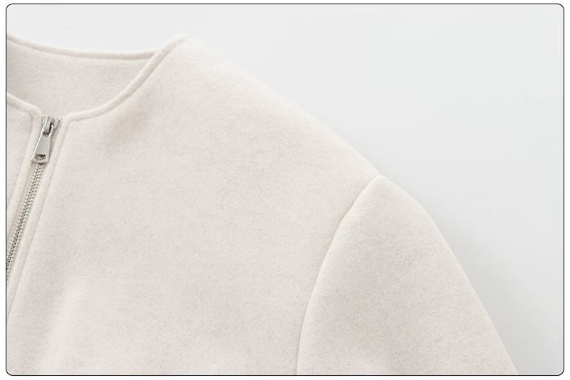Shoulder Side Detail of Pilot Jacket