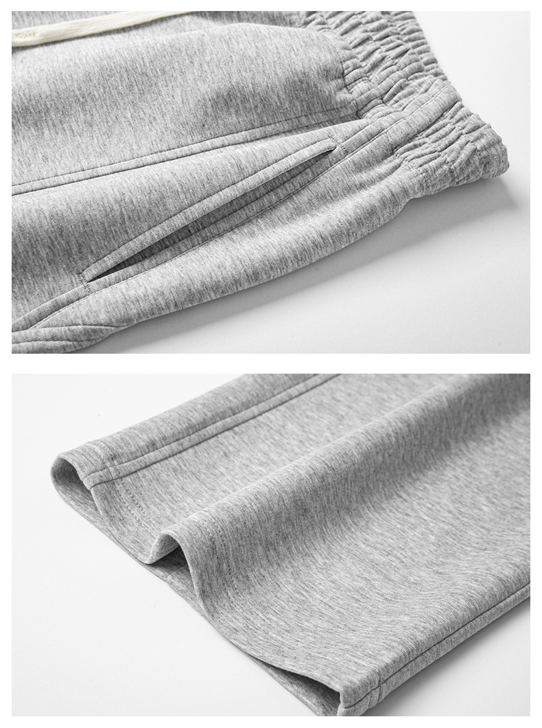 Sweatpants Pocket and Hem Detail