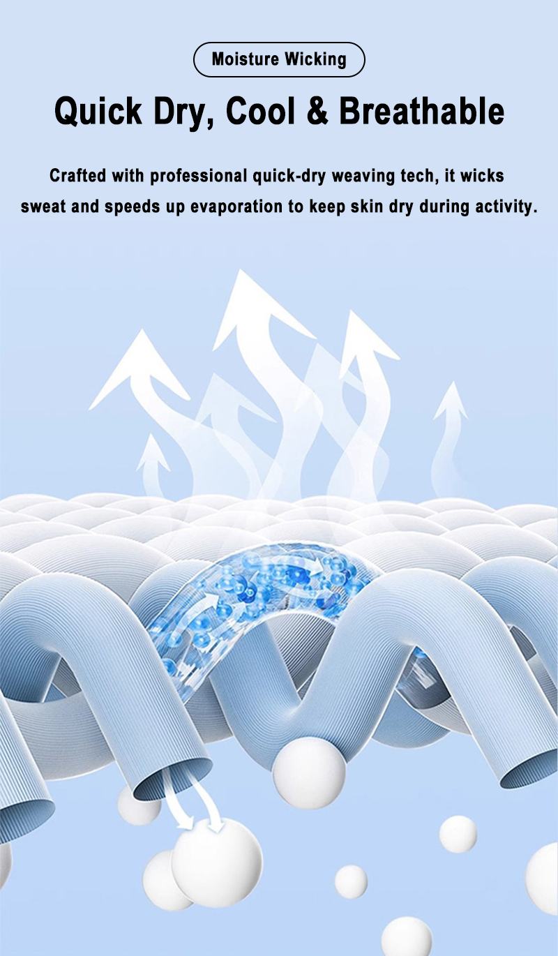 Quick Dry Breathable Ice Silk Sun Protection Fabric