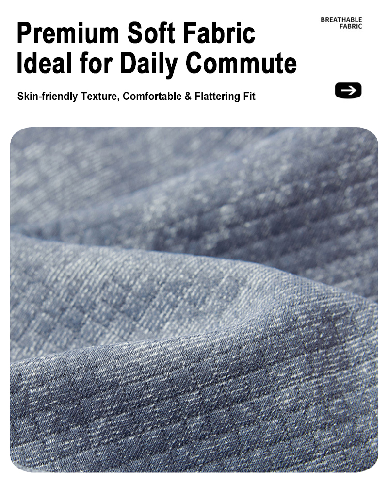 Waffle Fabric Detail For Daily Commute Tracksuit