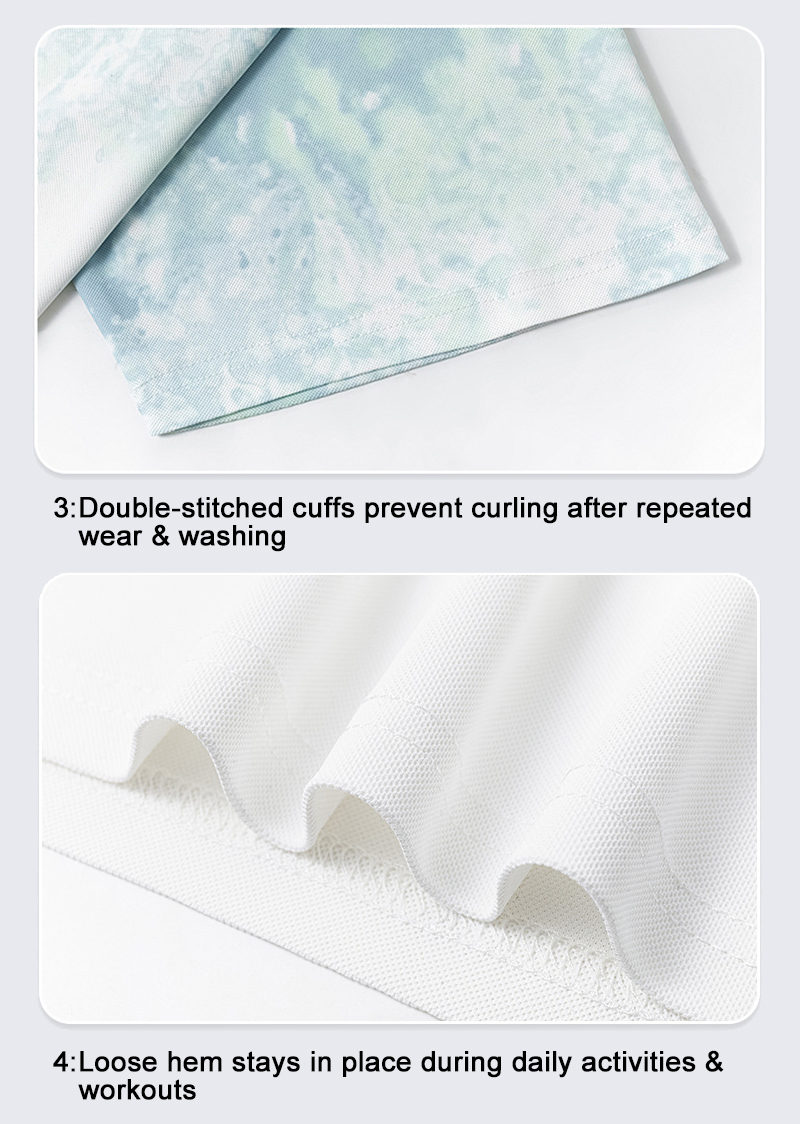 Ice Silk Fabric Texture & Print Detail