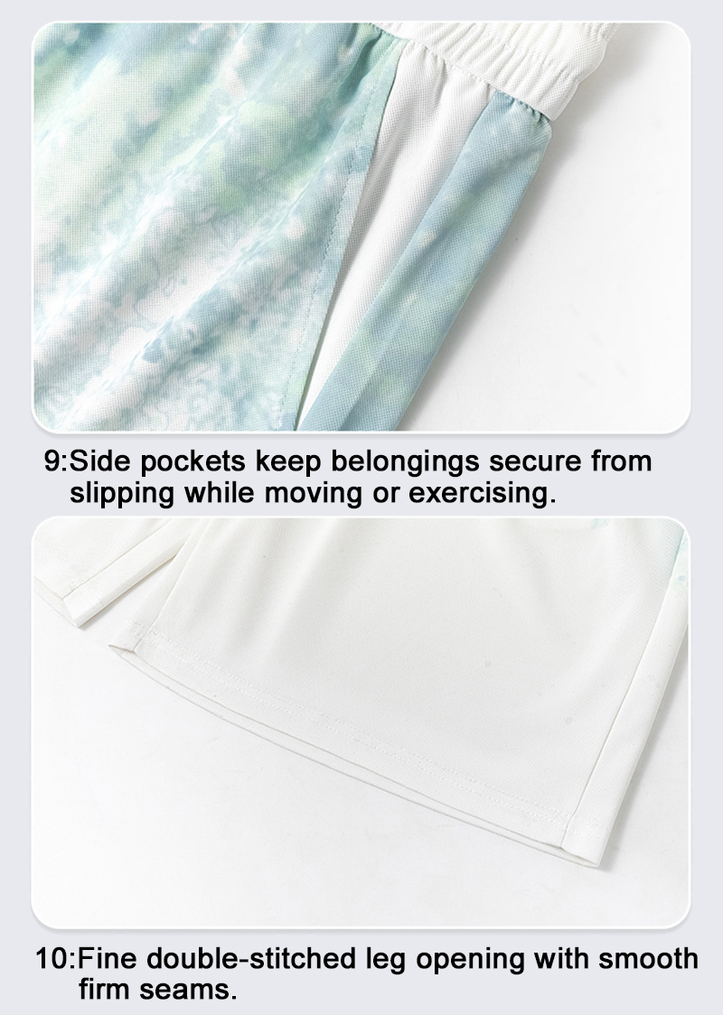 Short Pant Hem Stitching Detail
