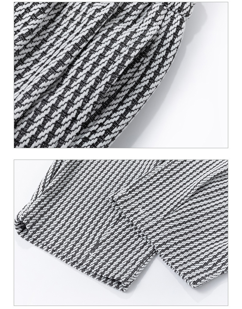 Waffle Knit Pant Hem & Fabric Texture