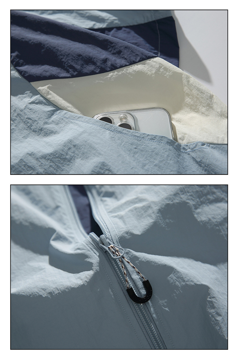 Side Pocket & Adjustable Hem Drawcord Detail