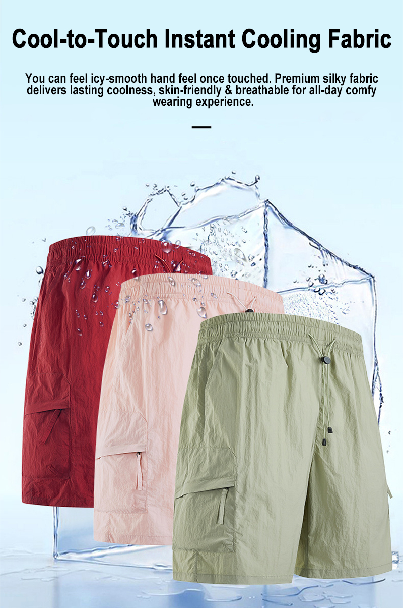 Multi-color Sun Protection Shorts Display
