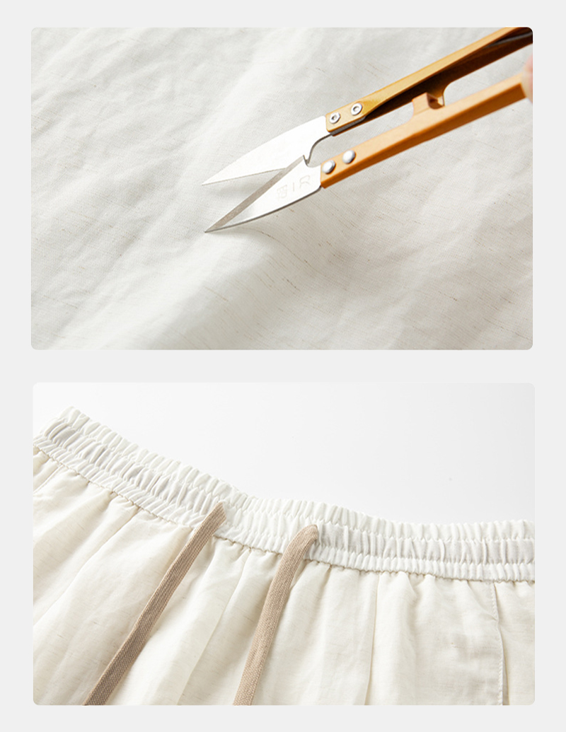Off-White Shorts Fabric & Waist Detail